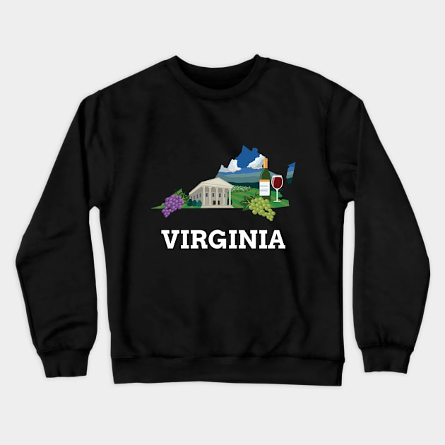 Virginia Crewneck Sweatshirt by Mota